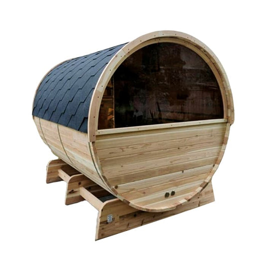 Barrelsauna Red Cedar Halfglas